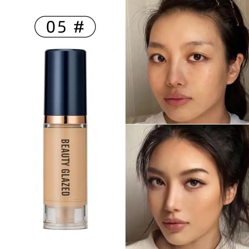 Beauty Glazed 6 Colors Full Cover Liquid Concealer Makeup 6ml Eye Dark Circles Cream Face Corrector Waterproof Make Up Concealer