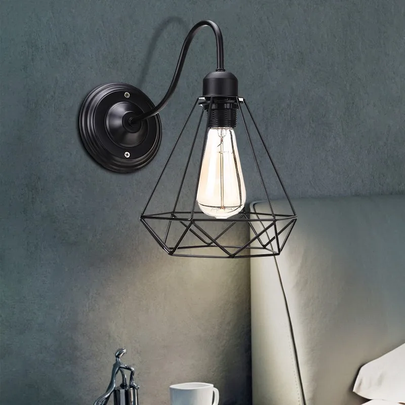 Led pingente de luz de parede lâmpada do teto pendurado lustre luminária (sem lâmpada)