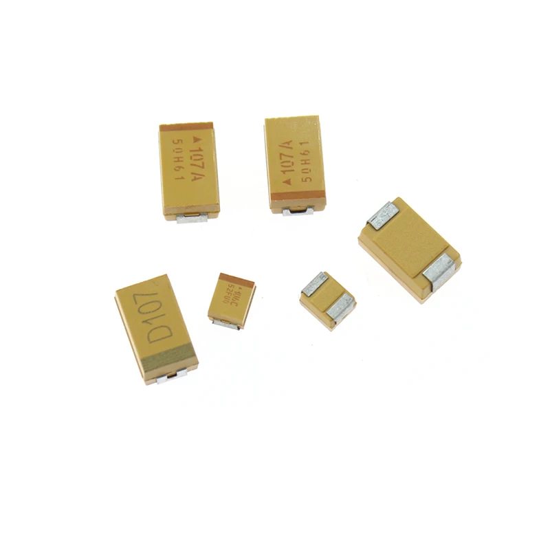 10PCS/LOT A B C D Type Tantalum Capacitor 100UF 150UF 220UF 330UF 470UF 680UF 6V 6.3V 10V 16V 25V 35V 50V 4.7/6.8/10/15/22/33/47