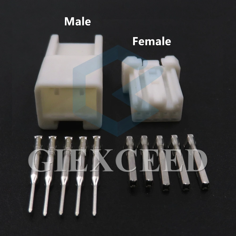 2 Sets 5 Pin Car ASS Automatic Start/Stop System Wire Socket Female Male Plugs AC Assembly For Honda CRV XRV Fit