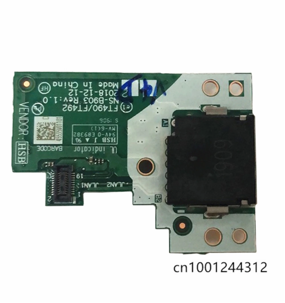 New Original For ThinkPad T490 P43S T14 P14S LAN Ethernet Board Network Jack 02HK993 NS-B903