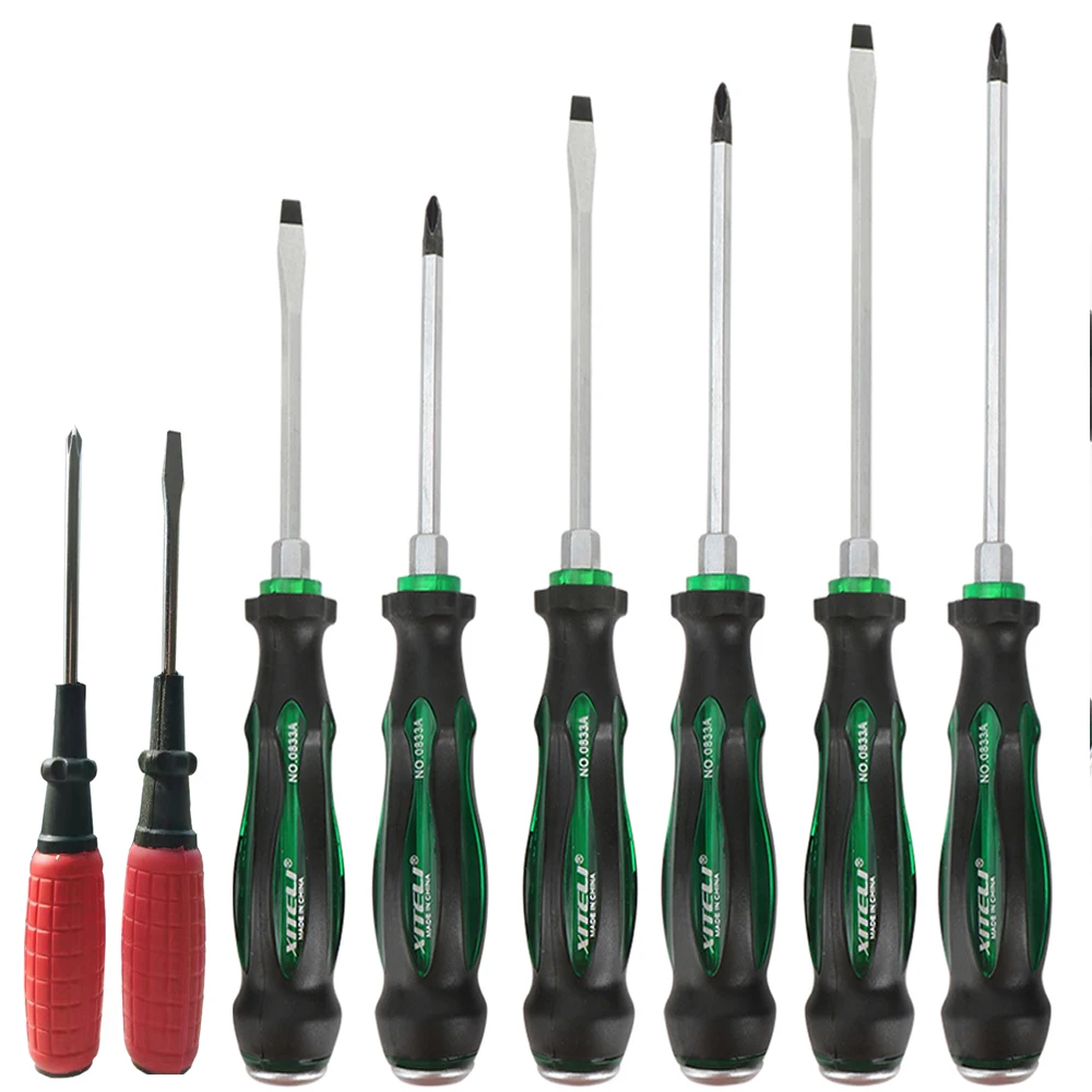 High quality 1pcs Screwdriver Security Insulated Screwdrivers Repair Hand Tools Screwdriver Set Electrician Manual Screw Driver
