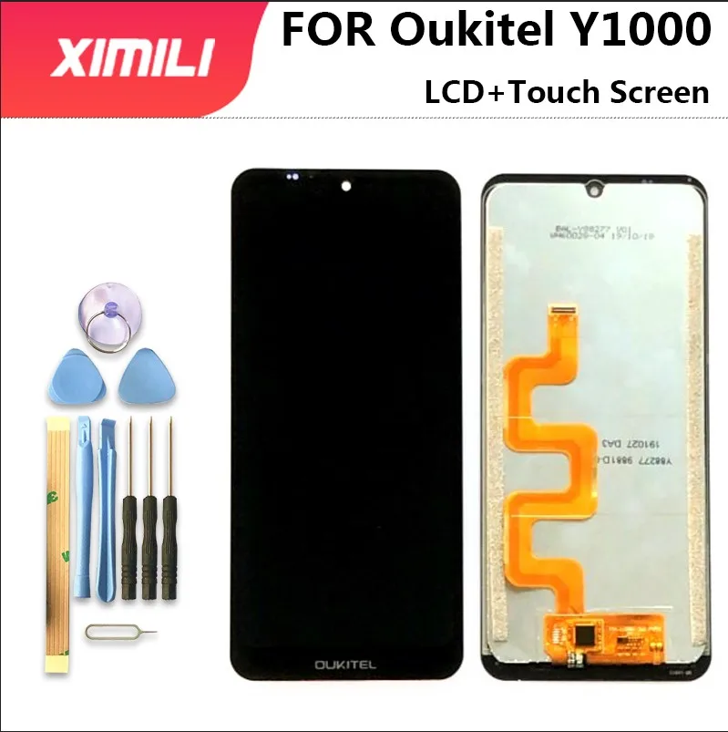 

New100% Original Tested 6.09 inch for Oukitel Y1000 LCD Display+Touch Screen Digitizer Assembly LCD+Touch Digitizer for Y1000