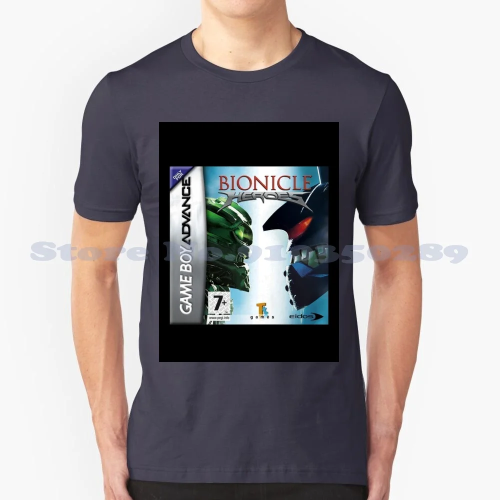 Bionicle Heroes-Fashion Vintage Tshirt T Shirts Bionicle Heroes Bionicle Heroes Gameboy Gameboy Advance Game Boy Game Boy