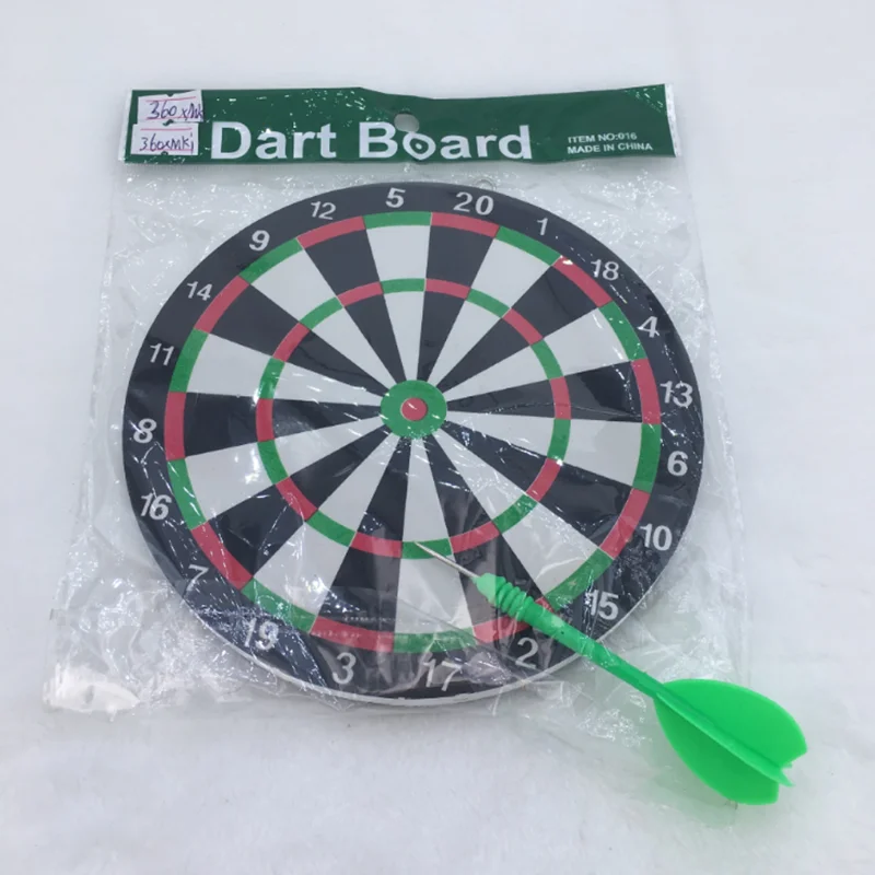 Penjualan Panas Kualitas Tinggi Dinding Dua Sisi Penggunaan Ganda Busa Tebal Papan Panah Set Diameter 16cm Dart Target + 1 Dart