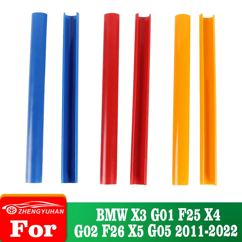 

For BMW X3 X4 X5 G01 F25 G02 F26 G05 Car Front Bumper Grille Frame Trim Bright Bar Cover Trim Accessories Decoration Accessories