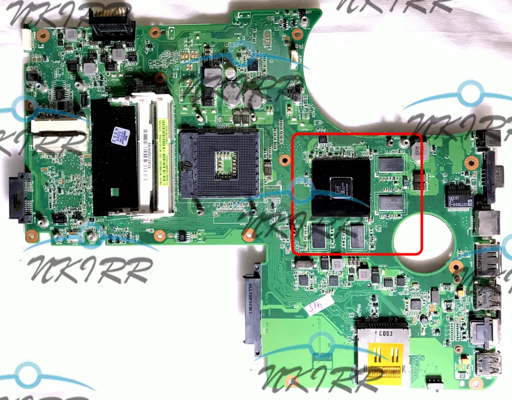 

I7 I5 I3 Ver N71JA MAIN BOARD REV:2.1 69N0H1M10D02 60-NYDMB1000 HD5730M 1GB S989 HM55 for ASUS N71JA N71JQ X77JA Motherboard