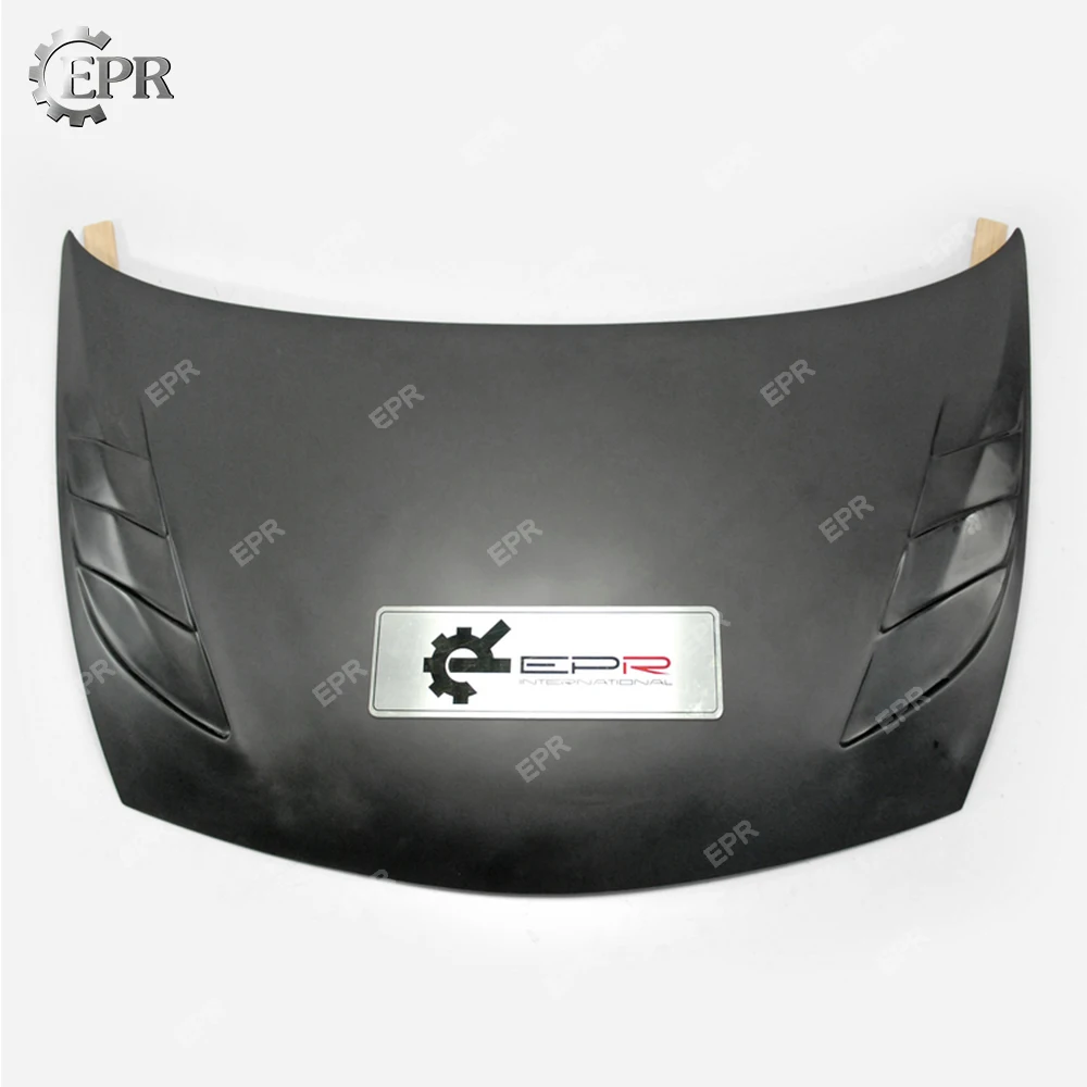 FRP/Carbon EPA Vented Hood For Honda Civic FD2 EPA Style Glass Fiber Hood Body Kit Tirm Tuning Part For FD2 Civic Racing