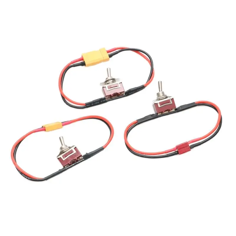 Großen Strom Hohe Last Schalter XT60 XT90 T-Plug Power AUF-OFF Toggle 14AWG für eBike RC Flugzeug ESC Motor Anschluss Adapter