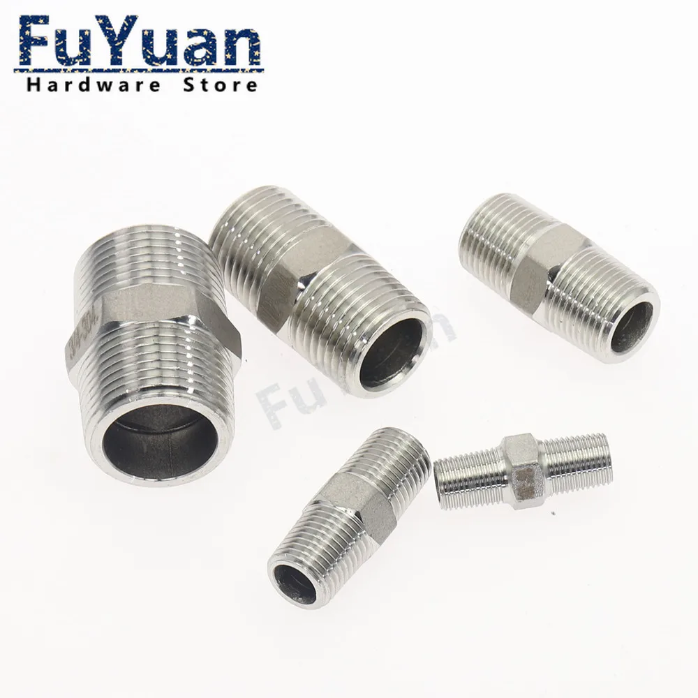 SS304 fittings Stainless Steel threaded connector Adapter 1/8\