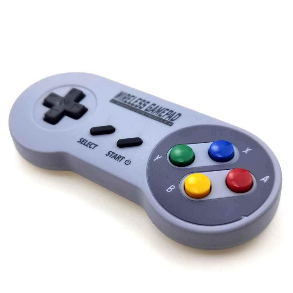 New Wireless Gamepads 2.4GHZ Joypad Joystick Controller for SNES Super Nintendo Classic MINI Console Remote Accessories