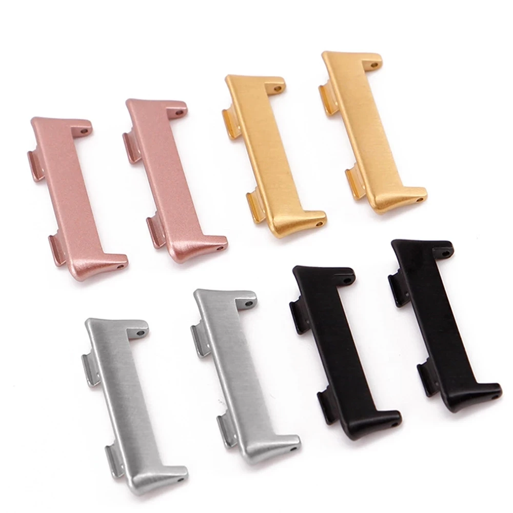 2 قطعة موصل معدني ل ممن لهم ووتش 2 46 مللي متر 42 مللي متر ساعة ذكية موصل محول ل ممن لهم ووتش 41 مللي متر سوار إكسسوارات