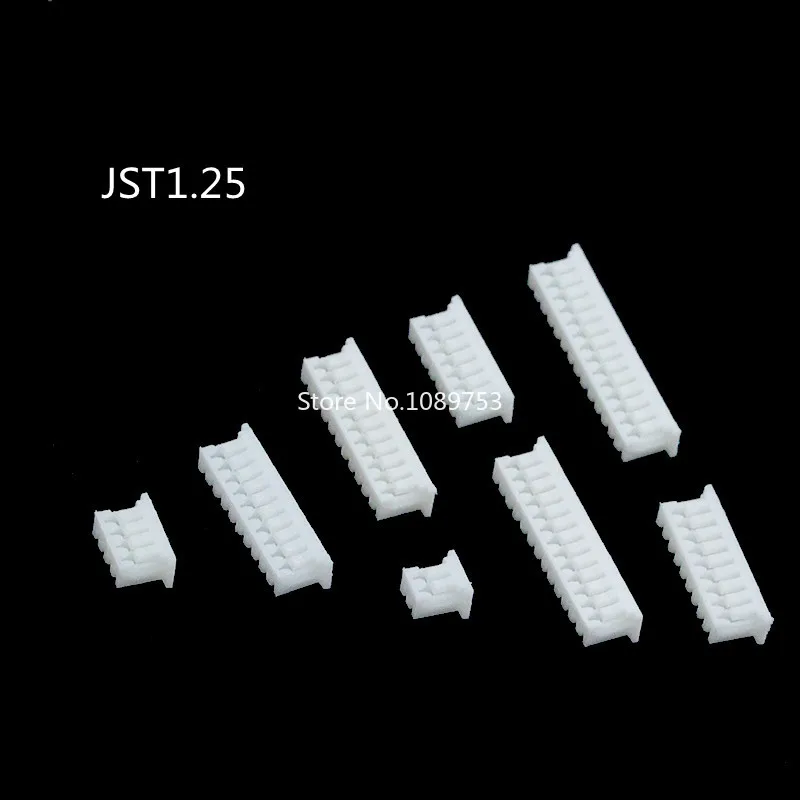 50pcs 1.0mm 1.25mm 1.5mm 2.0mm 2.54mm SH JST PH XH Housing Shell Connector 2/3/4/5/6/7/8/9/10P 1.0 1.25 2.0 2.54 Plastic Plugs