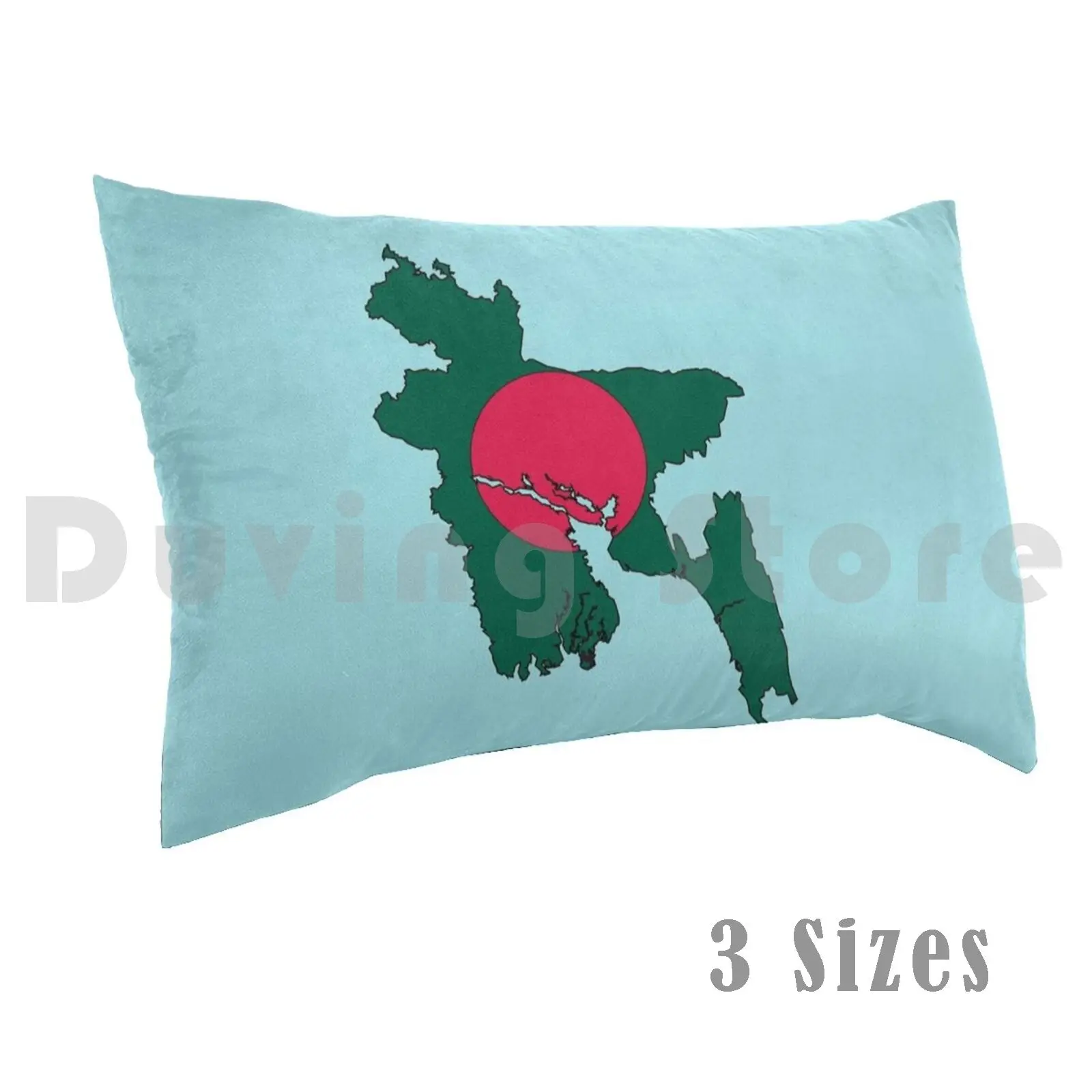 

Bangladesh Map With Flag pillow Case DIY 50 * 70 Bangladesh Bangladeshi India Bhutan Nepal Pakistan