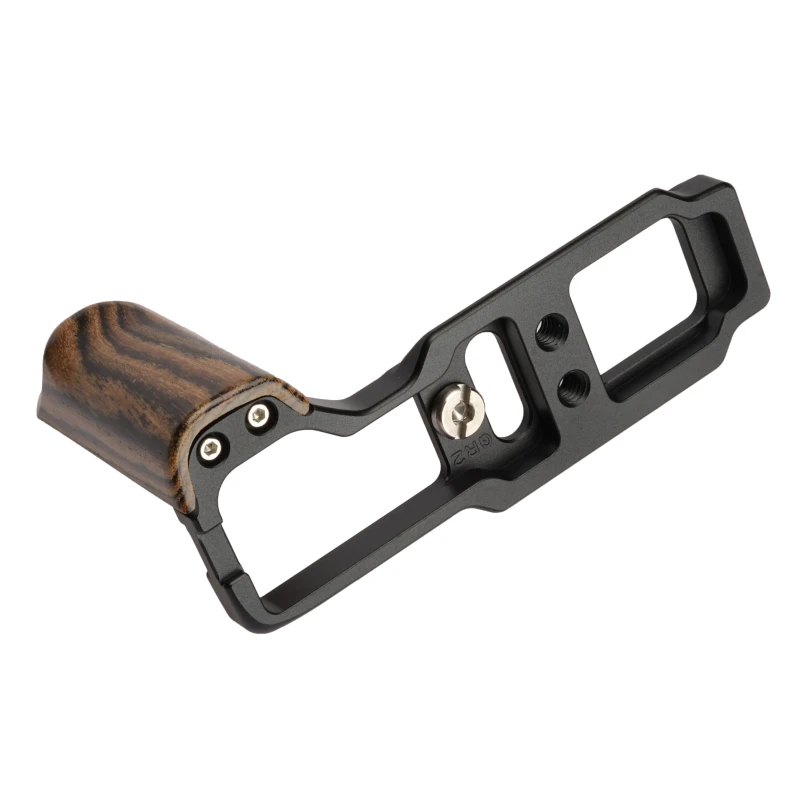 WEPOTO Ricoh GR GRII Hand Grip Quick Release Plate L Bracket QR Plate Compatible with Ricoh GR GRII Camera -Aluminium Bocote