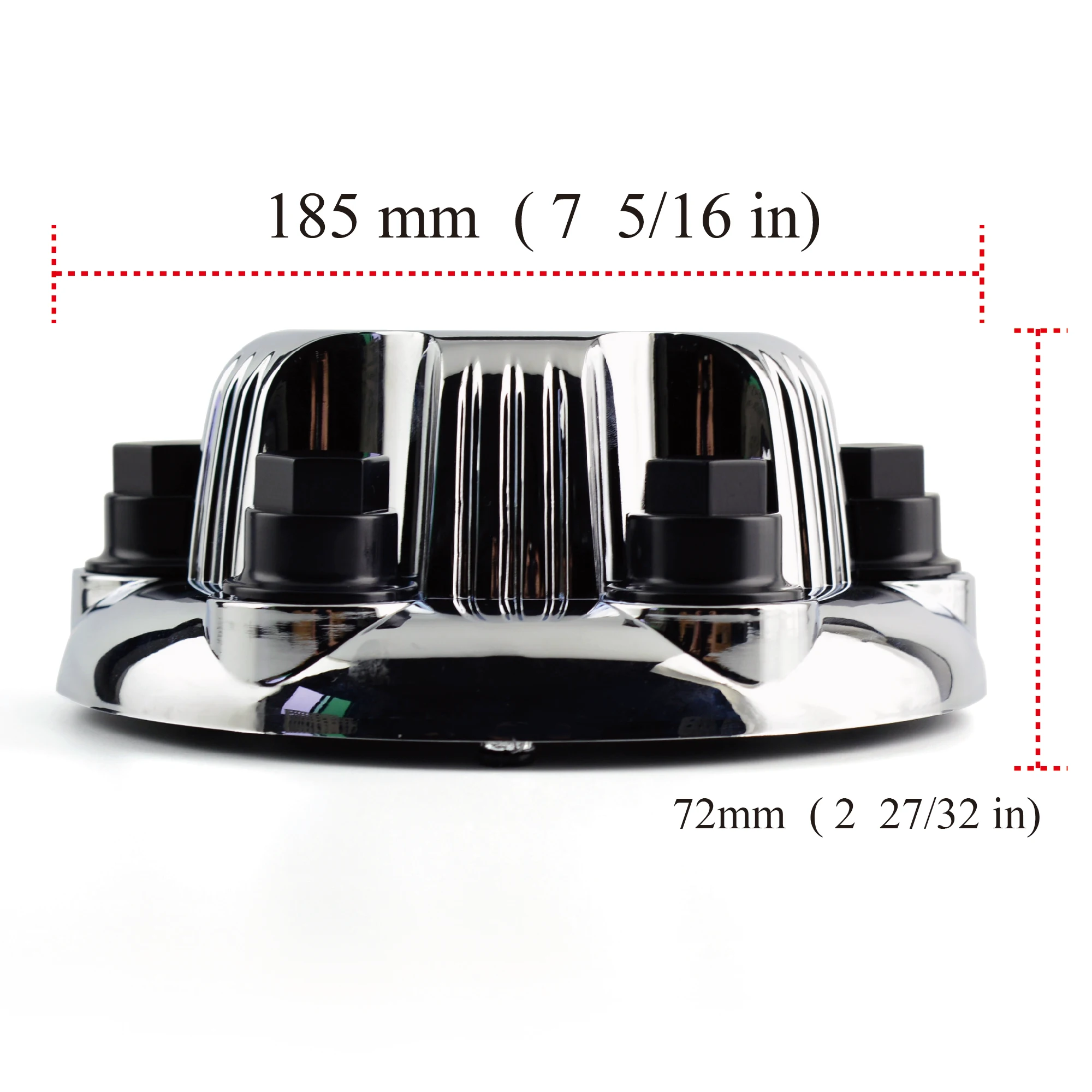 4pcs 185mm Wheel Center Cover For 5129 8069 5223Suburban1500 Tahoe 2001-2014 15067580 15067578 Hub Caps Auto Styling Accessories
