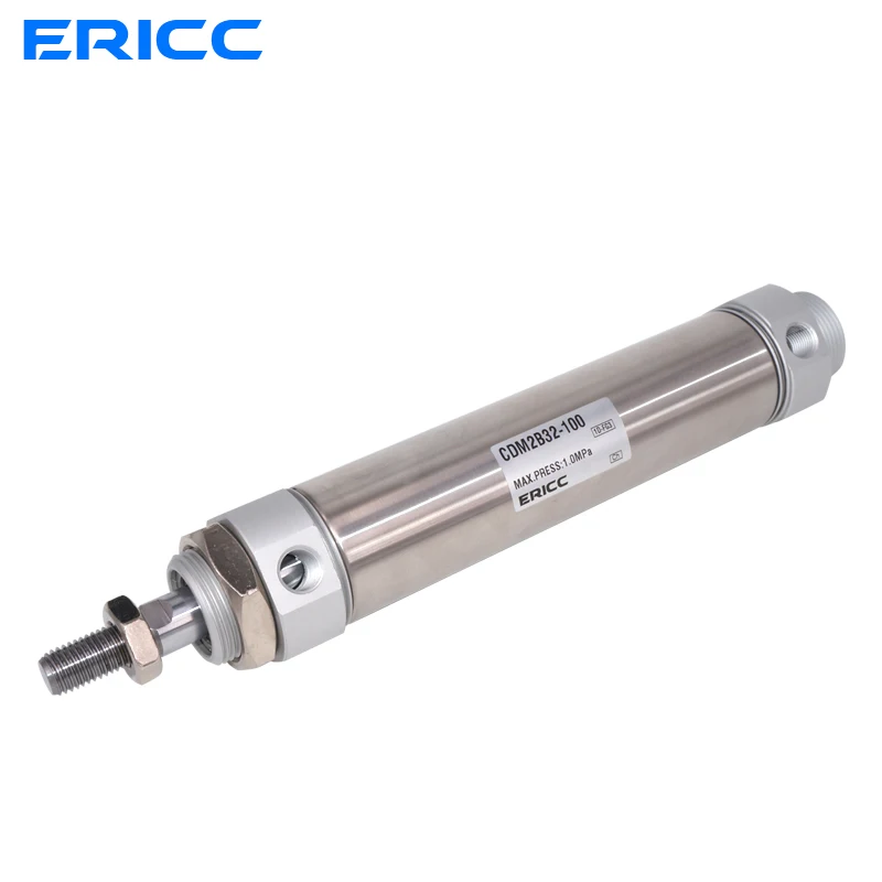 

CDM2B Bore 25mm Bore 32mm stroke 20-300mm SMC type Built-in magent Mini Air Cylinder stander type double Acting Single rod