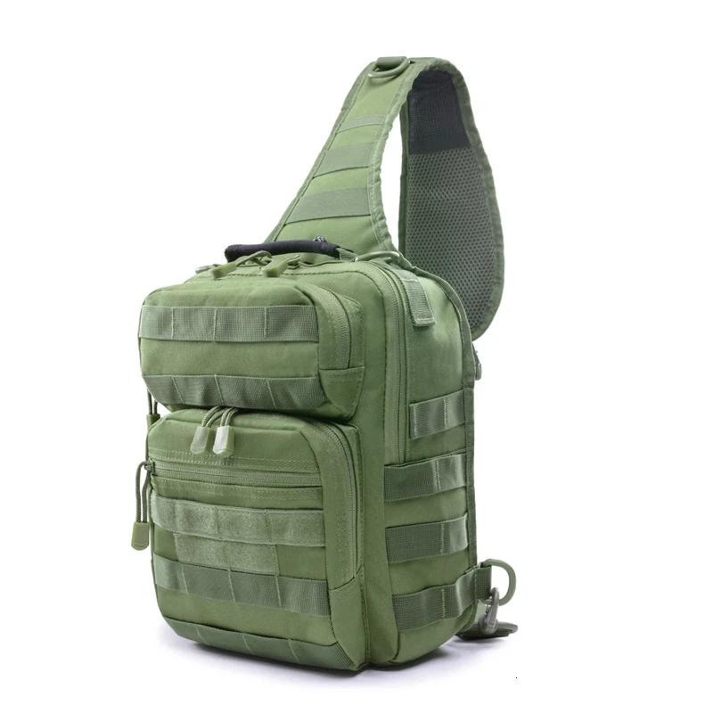 900D Large Military Sling Bagpack EDC Tactical Shoulder Bag Army Molle Chest Pack Waterproof Outdoor Camping Trekking Backpack