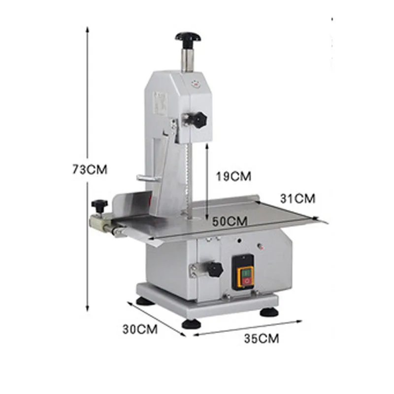 NEW 650W Commercial Desktop Electric Bone Saw Cutting Machine Small Bone Household Electric Bone Saw Cutting Machine.