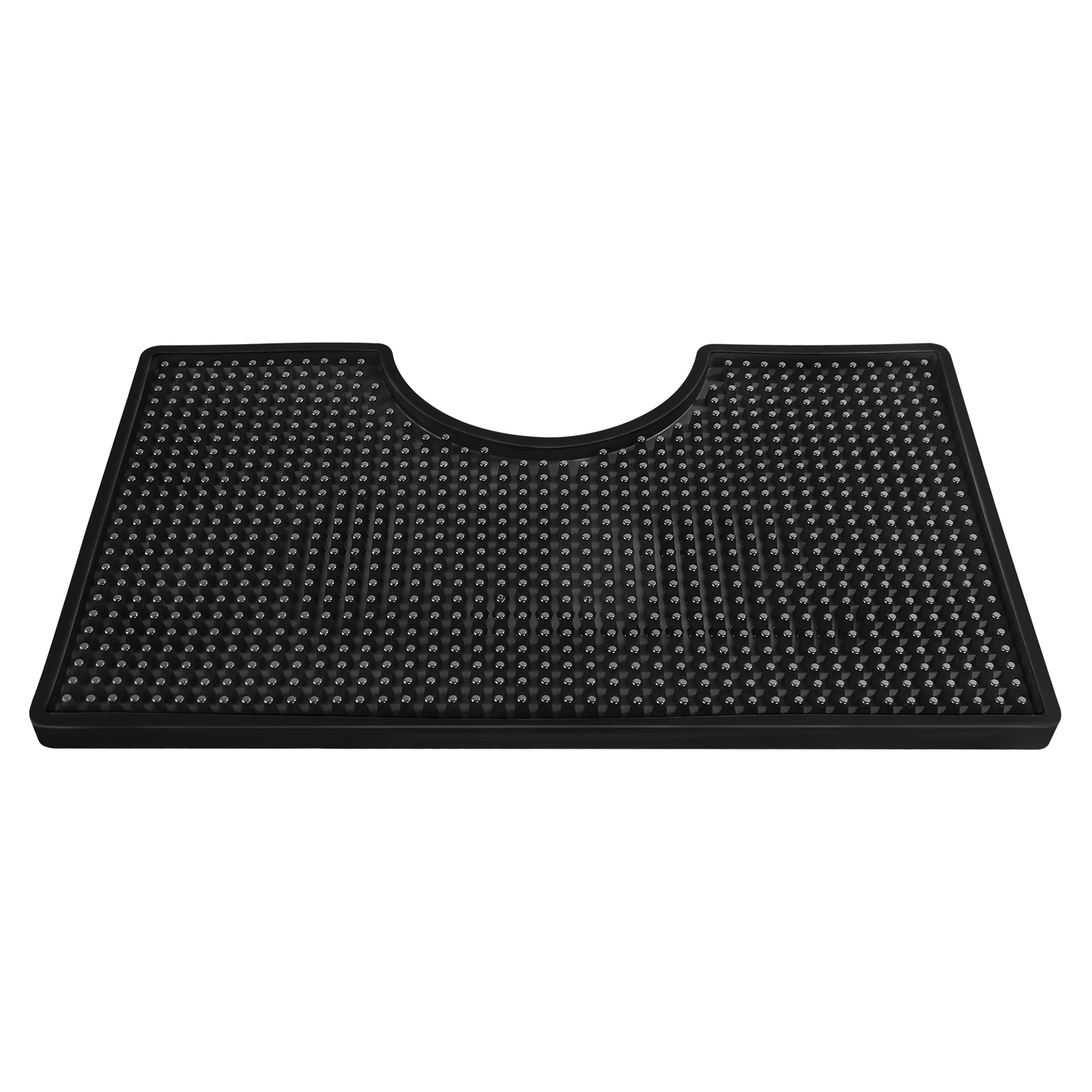 Homebrew Beer Drip Tray PVC Bar Mat, Premium Countertop Spill Mats U-Shape Bar Service Drink Mat for Beer Tower Use 30.5x17cm