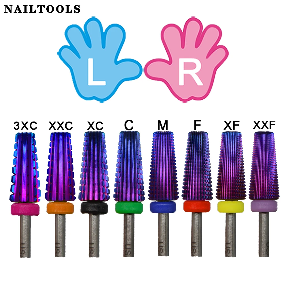 

Two-Way 5 IN 1 Best Quality Carbide Purple multi-function Tungsten nail Carbide shank drill bits