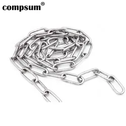 Compsum stainless steel Long chains pet chain Drag Chain Swing guardrail clothes drying chain