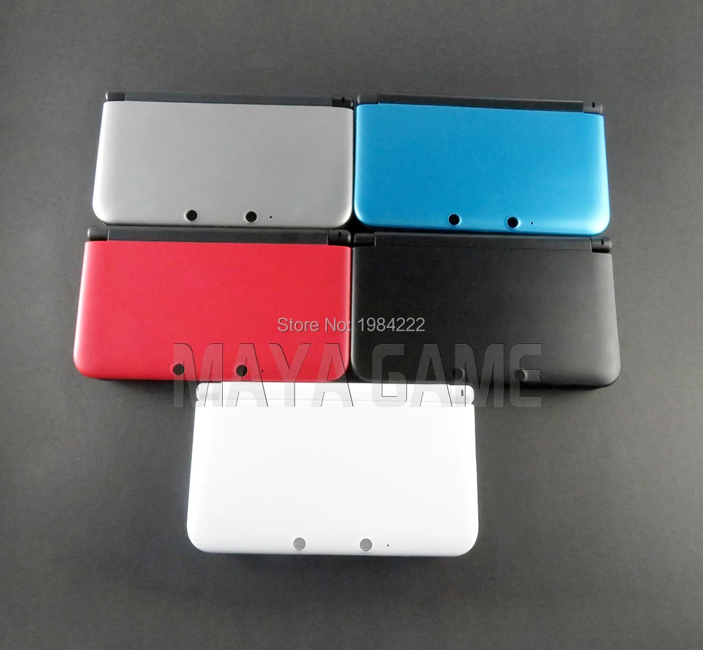 5sets For 3DSXL 3DSLL 3DS XL LL Plastic Inner Bottom Full Housing Shell Cover Case Back battery Housing Replacement