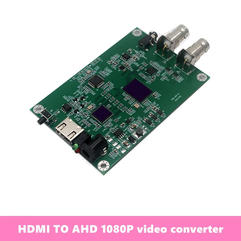 

HDMI в AHD 1080P видео конвертер HDMI в AHD 1080P/720P видео конвертер коробка стерео аудио выход