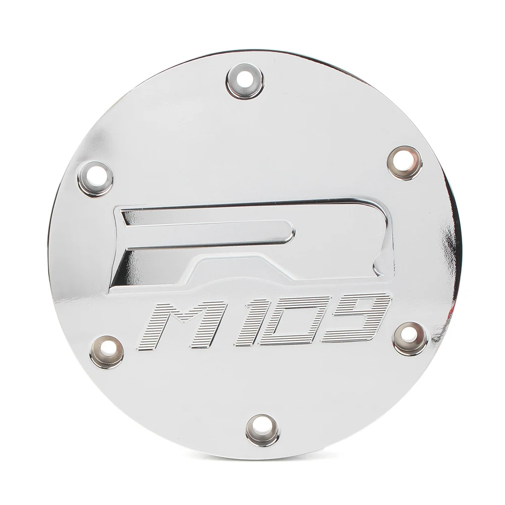 Motocycle Derby Side Cover Cap Chrome For Suzuki Boulevard M109R VZR1800 Intruder M1800R 2006-2012 2013 2014 2015 2016 2017 2018