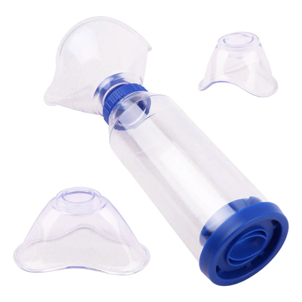 Portable Inhale Automizer Spacer Mist Storage Tank Nebulizer with Mask CompMist Compressor Nebulizer Cup Mouthpieces Child Adult