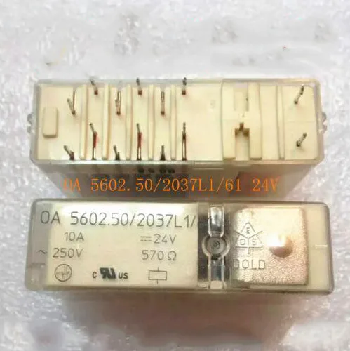 

24V relay OA 5602.50-2037L1-61 OA 5602.502037L161 OA 5602.50 2037L1 61 24VDC 10A 14PIN