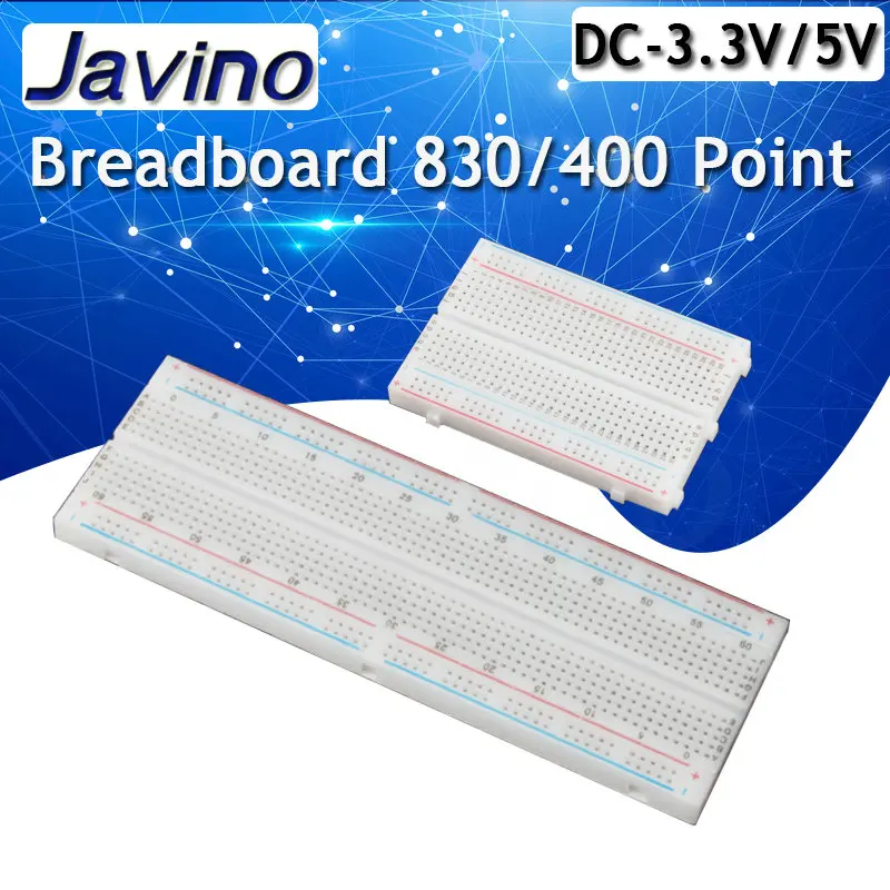 Breadboard 830 Point Solderless PCB Bread Board MB-102 MB102 Test Develop DIY for arduino