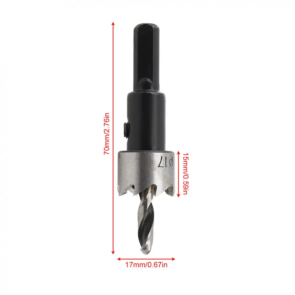 17mm HSS Loch Sah Cutter Bohrer für Pistole Bohrer/Bench Bohrer/Magnetische Bohrer/Air Gun bohrer neue