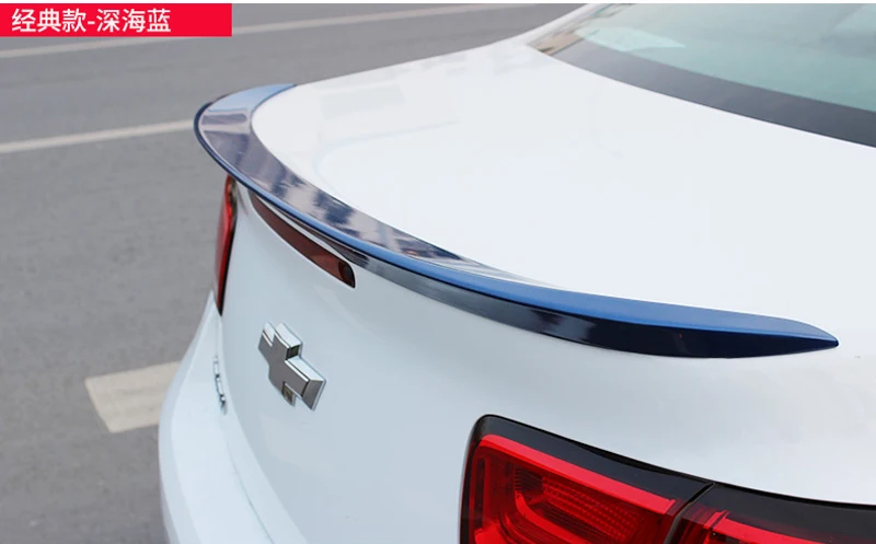 Per Malibu Spoiler Materiale ABS Auto Ala Posteriore Primer Colore Malibu Spoiler Posteriore per Chevrolet Malibu Spoiler 2016-2018