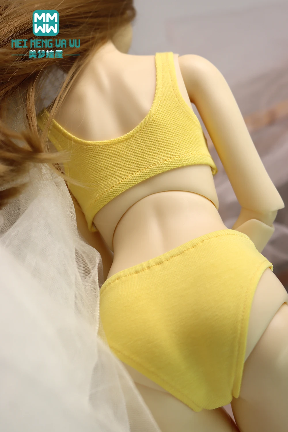 Fits 28-60CM 1/3 1/4 1/6 BJD Doll clothes Toys Ball Jointed Doll accessories Fashion sports bra underwear set