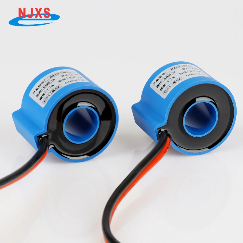 Ring Type Current Transformer BZCT18AGL-30/5 50/5 75/5a 100/5 150a 5a high accuracy AC CT Single Phase Current Sensor manufactur