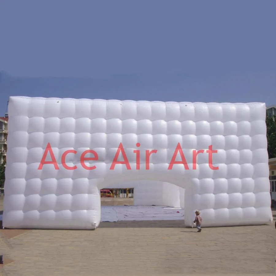 10mW Honeycomb Wall Cube Marquee Large Inflatable Wedding Tent Pop Up Meeting Tent Building For Sale And Rental