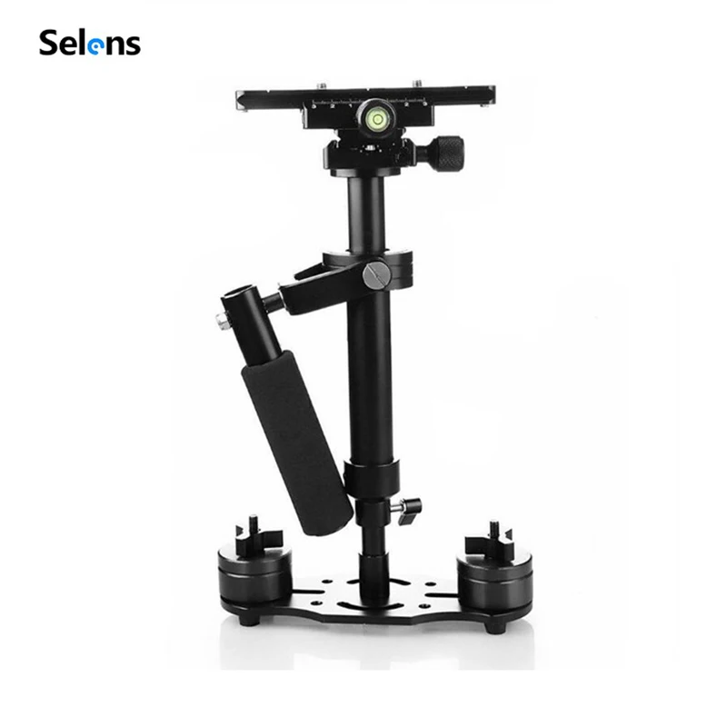 SITOO S40 مقبض استقرار 40 سنتيمتر سبائك الألومنيوم التصوير فيديو يده استقرار اطلاق النار ستيديكام DSLR كاميرا الفيديو