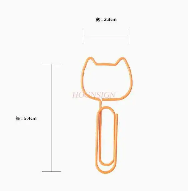 10pcs Color Paper Clip Paper Clip Cute Paper Clip Animal Paper Clip