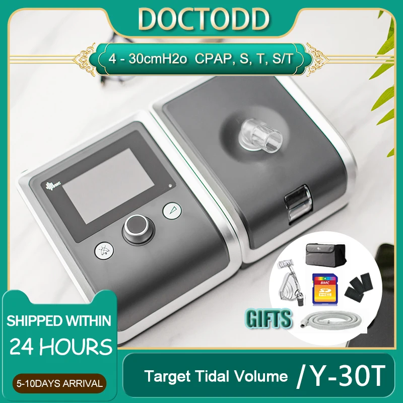 

DOCTODD BMC Hot Sale Y-30T GII Bilevel CPAP Therapy Apnea COPD for Sleep Snoring Apnea Anti-snoring COPD Ventilator