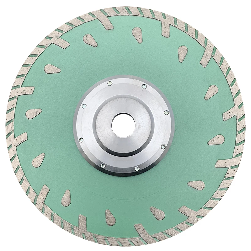 230x7x22.23mm with flange cold press special turbo diamond  saw blade for bricks, granite,marble and concrete.cutting tools