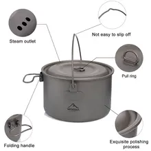 Camping Titanium Cookware Set #3