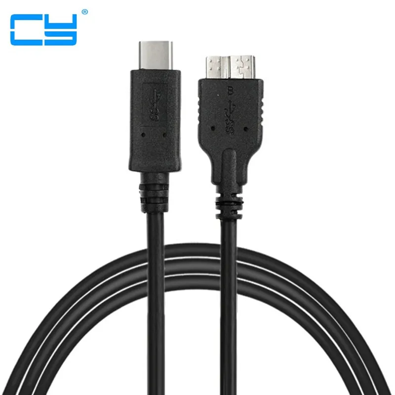 

1m 3ft USB 3.1 Type C USB-C Male Connector to Micro USB 10pin Male Data Cable for Mobile Phone Macbook huawei p10