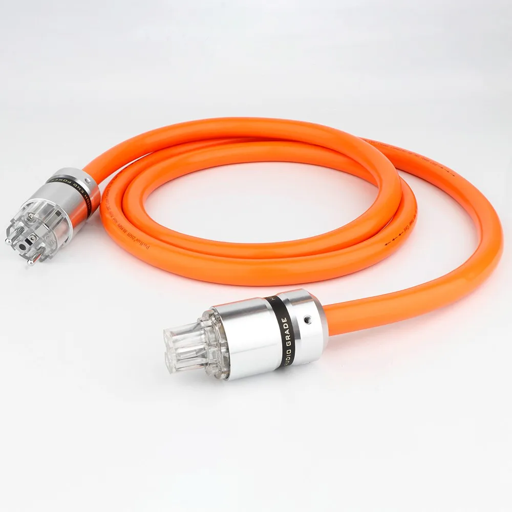 Hi-end preffair D505 5N OFC ทองแดงบริสุทธิ์มาตรฐานยุโรปสายไฟ EU SCHUKO HIFI