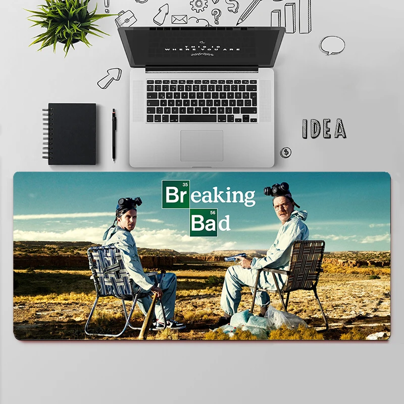 Gaming Mouse Pad Large Mouse Pad PC Gamer Computer Mouse Mat Big Mousepad Breaking Bad XXL Carpet Keyboard Desk Mat Mause Pad