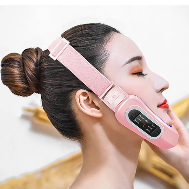 Facial massage apparatus Facial massage apparatus Red and Blue beauty and skin care apparatus