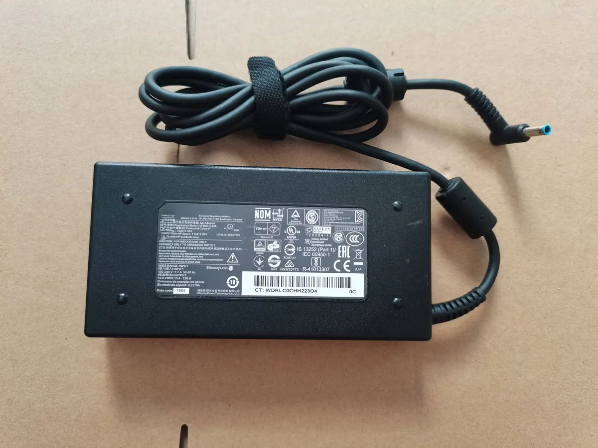 

OEM 19.5V 6.15A 120W 732811-002 Blue Tip AC Adapter For HP OMEN 15-5000 15-5100 15-5113dx 15t-5100 15-5020ca Laptop