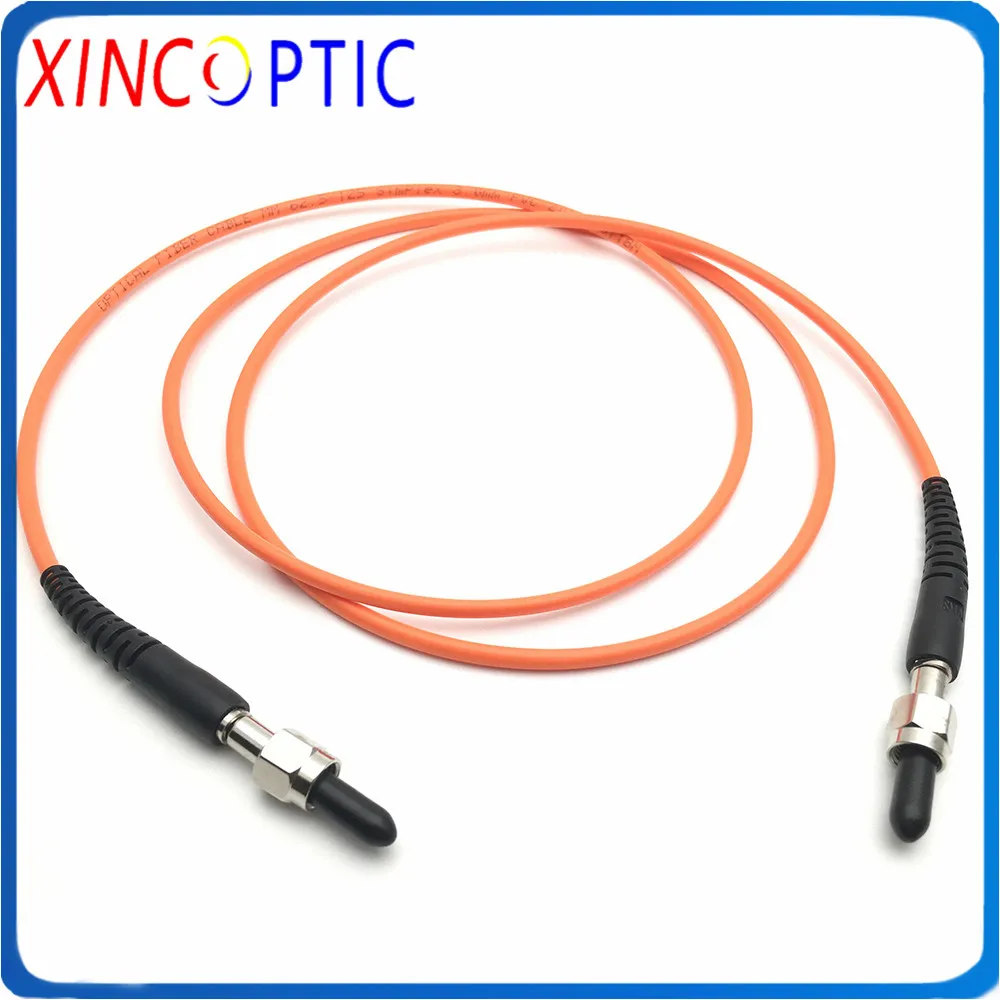 

SMA905 50um OM2 MM(50/125) Simplex 1/2/3/5M,PVC Jacket,3.0 mm SMA Metal Ferrule Multi Mode Fiber Optic Patch Cord Jumper