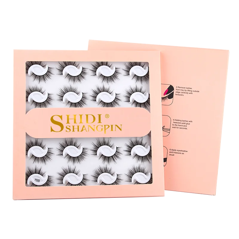 ナチュラル3Dミンクつけまつげ,60ペア,100ペア,300ペア,卸売