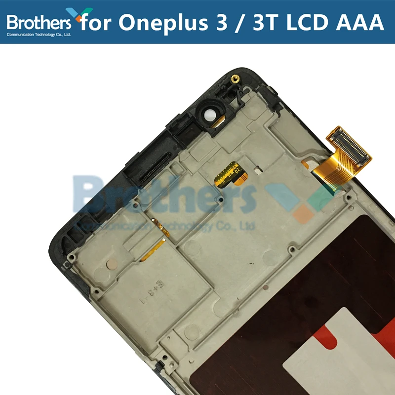 TFT LCD do Oneplus 3 3T LCD wyświetlacz LCD ekran dla Oneplus3T A3010 / A3000 zespół ekranu dotykowego dotykowy Digitizer części do telefonu